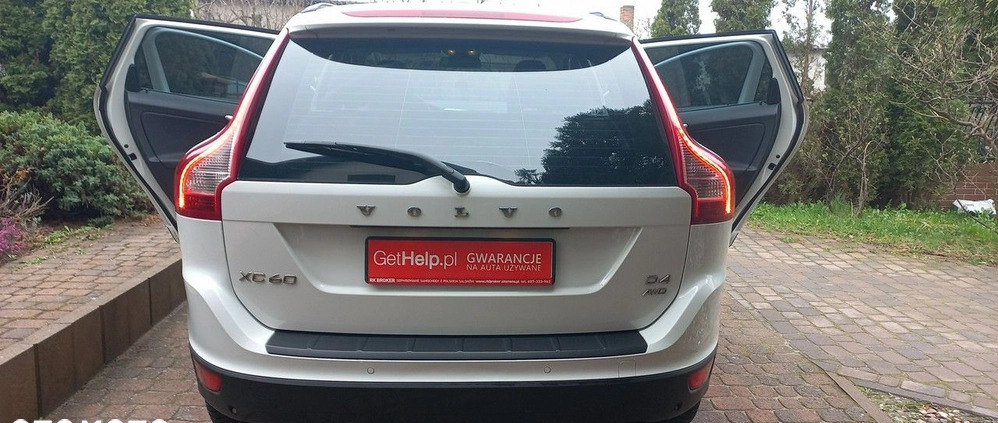Volvo XC 60 cena 50900 przebieg: 246000, rok produkcji 2013 z Piaski małe 781